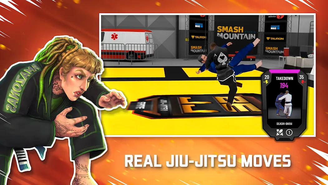 BeJJ: Jiu-Jitsu Game [MOD: разблокированы все бойцы и режимы] на Андроид — скриншот 5
