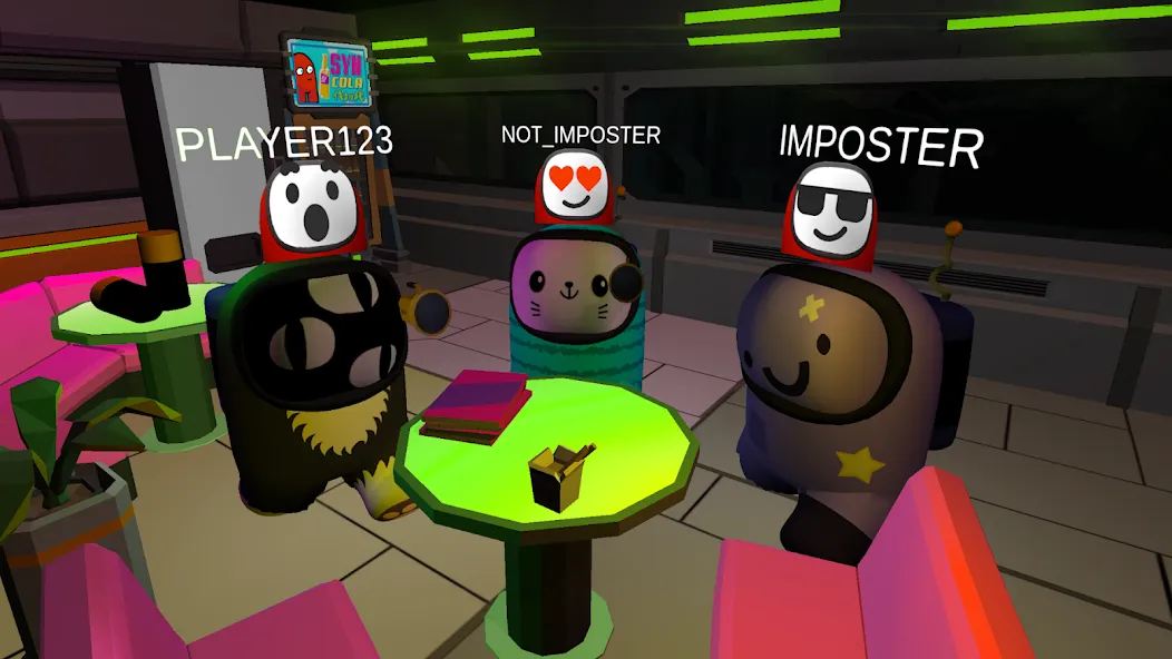 Взломанная Imposter 3D: online horror [MOD: безлимитные монеты и открытые скины] на Андроид — скриншот 4