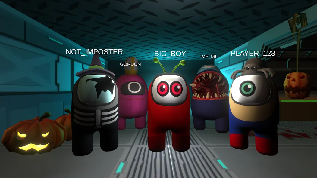 Взломанная Imposter 3D: online horror [MOD: безлимитные монеты и открытые скины] на Андроид — скриншот 5
