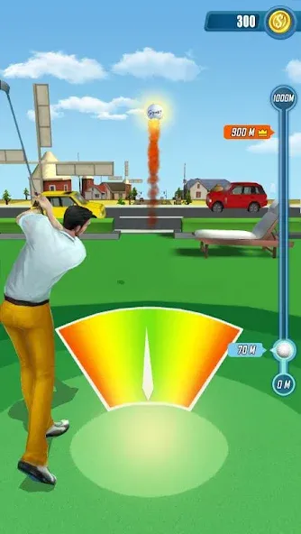 Скачать Golf Hit [MOD: безлимитные деньги и точные удары] — скриншот 1