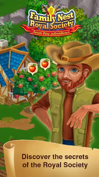 Family Nest: Royal Farms [MOD: безлимитные ресурсы и ускоренное строительство] на Андроид — скриншот 1