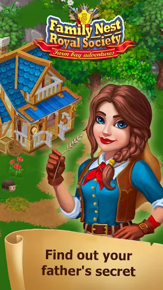 Family Nest: Royal Farms [MOD: безлимитные ресурсы и ускоренное строительство] на Андроид — скриншот 2