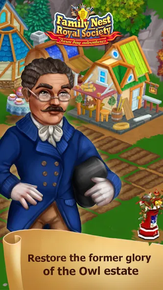 Family Nest: Royal Farms [MOD: безлимитные ресурсы и ускоренное строительство] на Андроид — скриншот 3