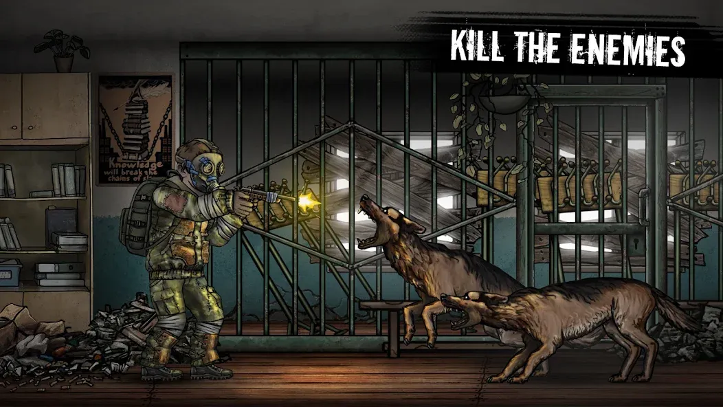 Nuclear Day Survival [MOD: безлимитные ресурсы и здоровье] — Скачать бесплатно (APK) — скриншот 1