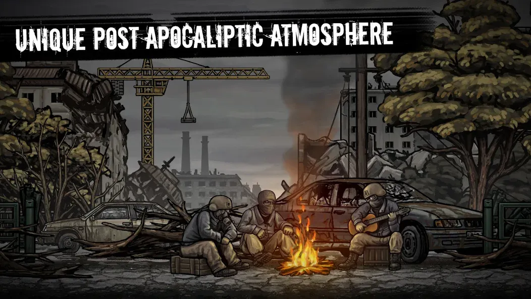 Nuclear Day Survival [MOD: безлимитные ресурсы и здоровье] — Скачать бесплатно (APK) — скриншот 3