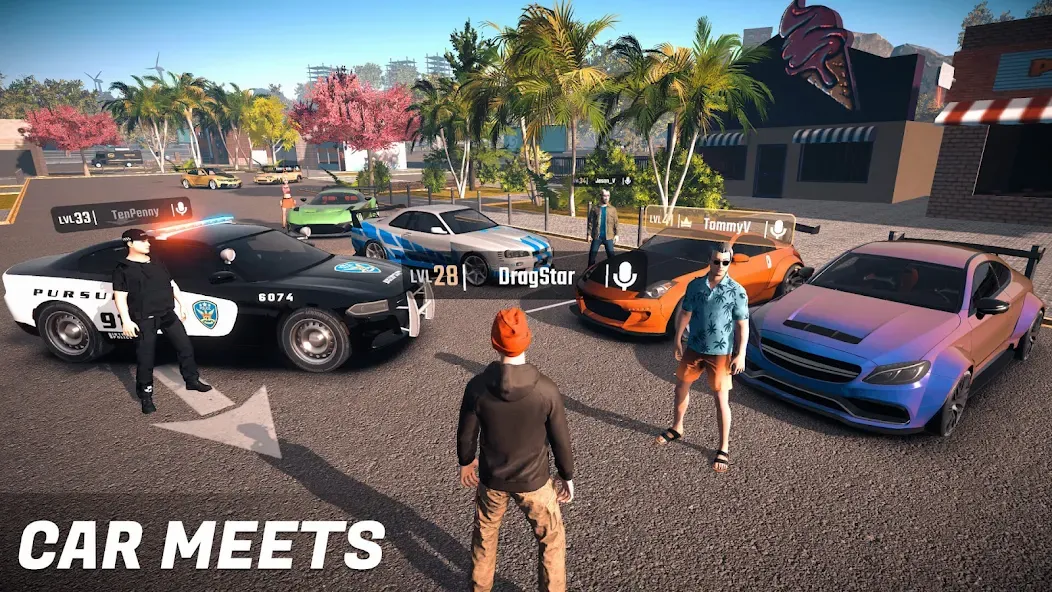 Взломанная Parking Master Multiplayer 2 [MOD: безлимитные деньги и машины открыты] на Андроид — скриншот 1
