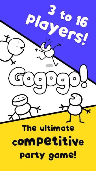 Скачать Gogogo! The Party Game! [MOD: разблокированы все мини-игры и режимы] — скриншот 1