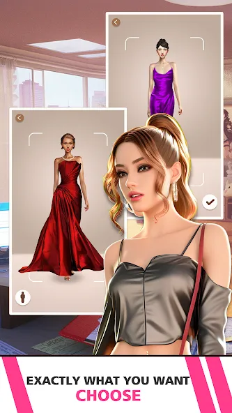 Взломанная Doll Dress Up:Makeover Girls [MOD: безлимитные монеты и все наряды] на Андроид — скриншот 2
