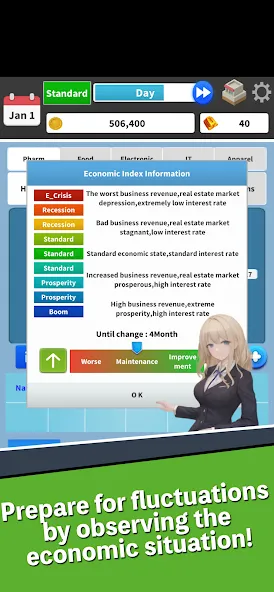 Взломанная Stock Game - Capitalism [MOD: безлимитные деньги и акции] на Андроид — скриншот 5