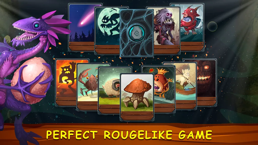 Взломанная Card Dungeons: Rouge RPG [MOD: карточные приключения без ограничений] на Андроид — скриншот 1