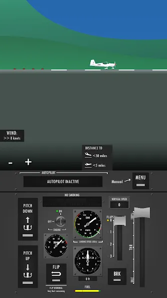 Flight Simulator 2d - sandbox [MOD: бесконечное топливо и открыты все самолёты] последняя версия — скриншот 1