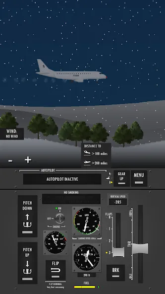 Flight Simulator 2d - sandbox [MOD: бесконечное топливо и открыты все самолёты] последняя версия — скриншот 5