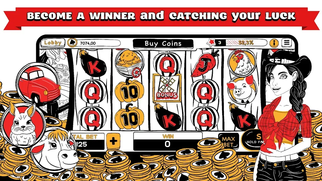 Скачать B&W Casino [MOD: безлимитные монеты и разблокированы все столы] на телефон — скриншот 3