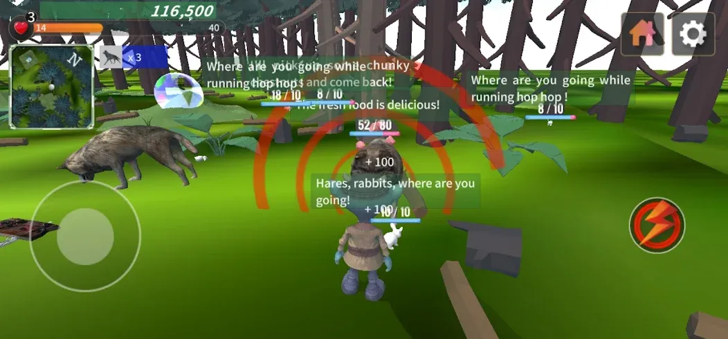 Скачать Forest Dimensions [MOD: новые измерения и бесконечные ресурсы] на телефон — скриншот 3