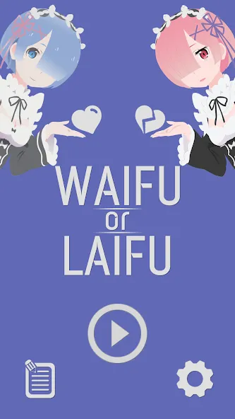Скачать Waifu or Laifu [MOD: безлимитные ресурсы и всё открыто] на телефон — скриншот 1