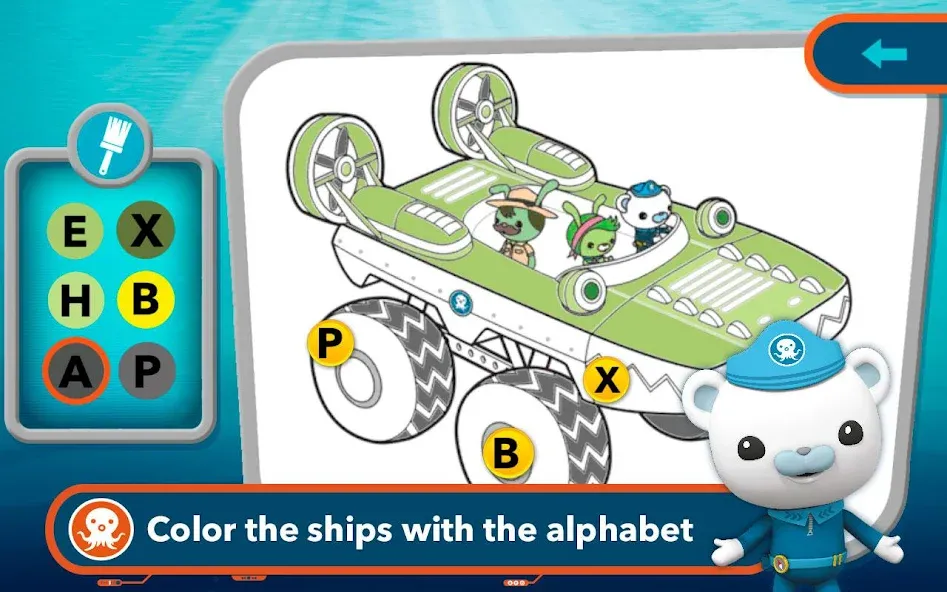 Octonauts and the Whale Shark [MOD: открыты все уровни и персонажи] на Андроид — скриншот 2