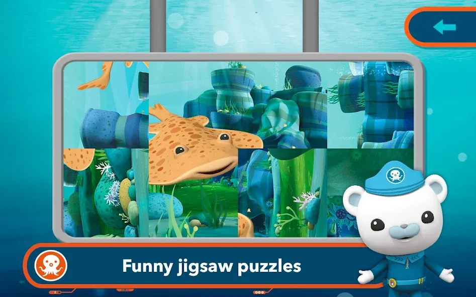 Octonauts and the Whale Shark [MOD: открыты все уровни и персонажи] на Андроид — скриншот 4