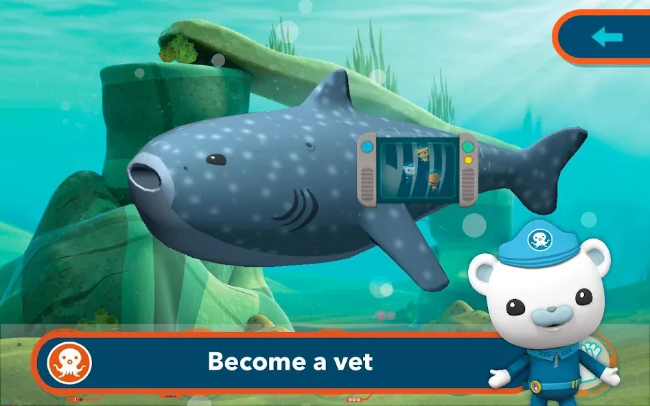 Octonauts and the Whale Shark [MOD: открыты все уровни и персонажи] на Андроид — скриншот 5