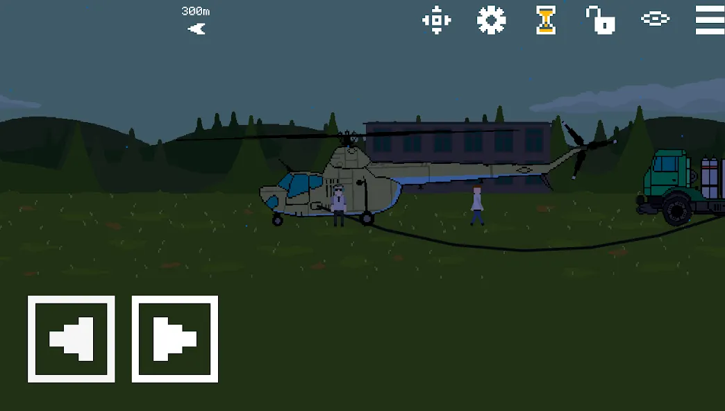Скачать взлом Pixel Helicopter Simulator [MOD: безлимитное топливо и все вертолеты] — скриншот 5