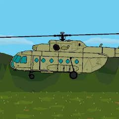 Скачать взлом Pixel Helicopter Simulator [MOD: безлимитное топливо и все вертолеты]