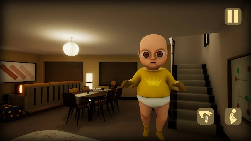 Скачать взлом The Baby In Yellow [MOD: разблокированы все уровни и предметы] — скриншот 1