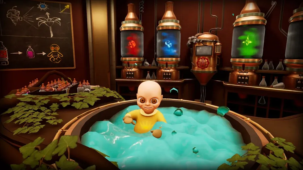 Скачать взлом The Baby In Yellow [MOD: разблокированы все уровни и предметы] — скриншот 3