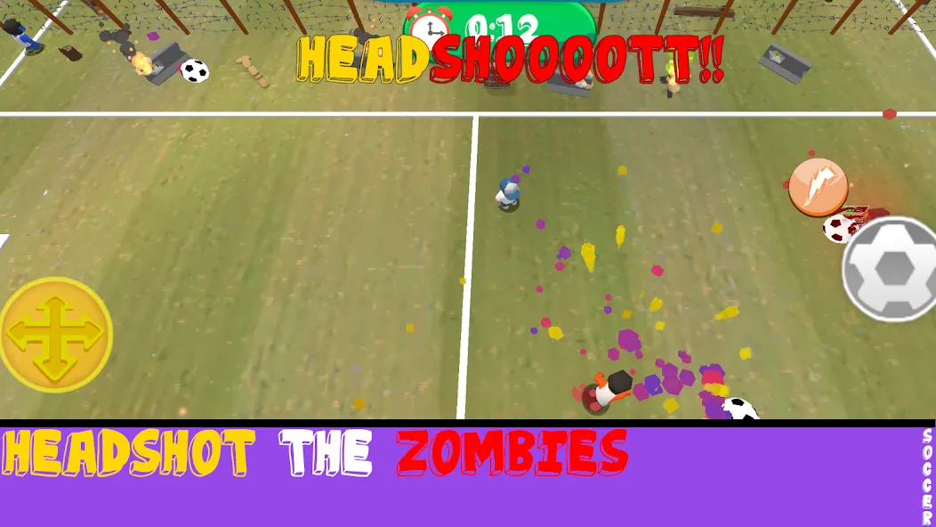 Soccer Apocalypse Survival [MOD: безлимитные ресурсы и улучшенная экипировка] — Скачать бесплатно (APK) — скриншот 5