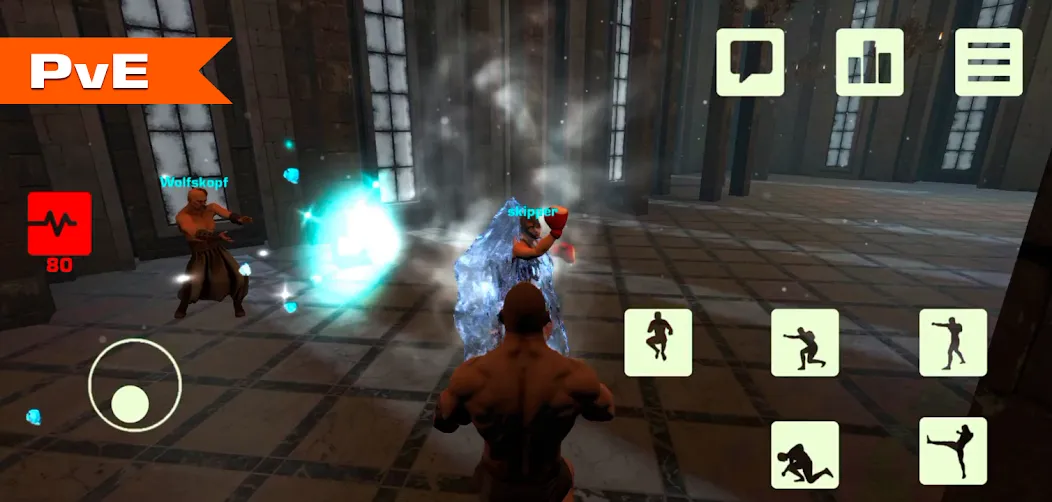 Fight Arena Online [MOD: безлимитные монеты и усиленные бойцы] (Бесплатно / APK) — скриншот 3