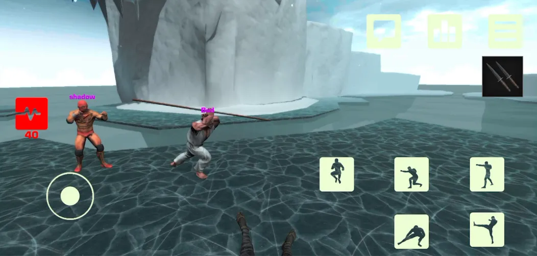 Fight Arena Online [MOD: безлимитные монеты и усиленные бойцы] (Бесплатно / APK) — скриншот 4