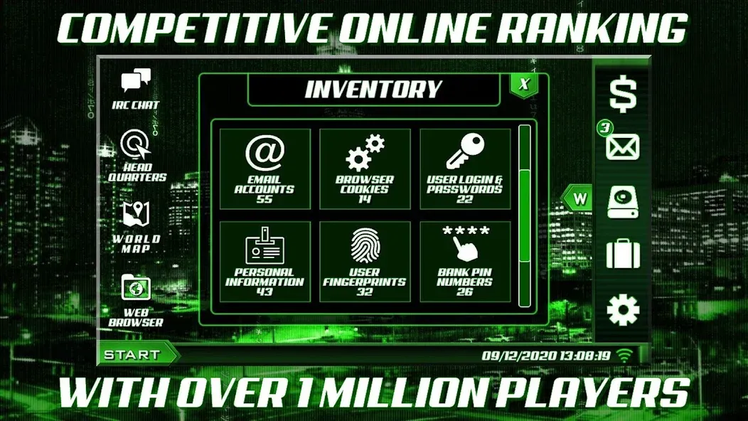 Взломанная The Lonely Hacker [MOD: разблокированы все хакерские инструменты] на Андроид — скриншот 4