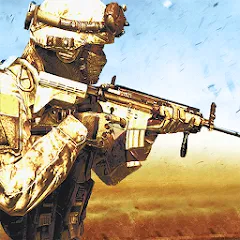 Desert Hawks: Soldier War Game [MOD: безлимитные деньги и оружие] — Скачать бесплатно (APK)