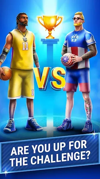 Скачать 3pt Contest: Basketball Games [MOD: безлимитные деньги и мячи] на телефон — скриншот 1