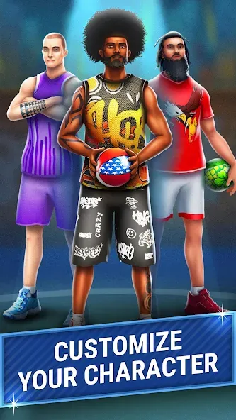 Скачать 3pt Contest: Basketball Games [MOD: безлимитные деньги и мячи] на телефон — скриншот 3