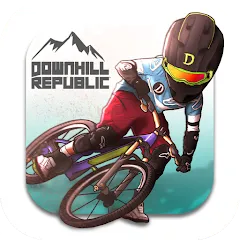 Взломанная Downhill Republic [MOD: безлимитные деньги и все трассы открыты] на Андроид