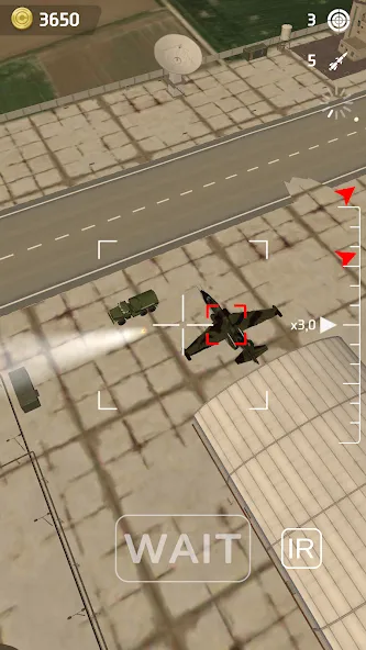 Drone Strike Military War 3D [MOD: безлимитные деньги и боеприпасы] на Андроид — скриншот 4