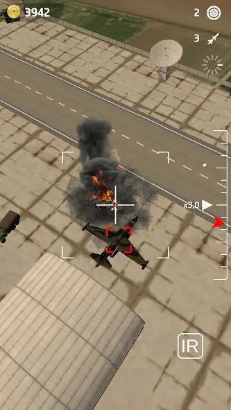 Drone Strike Military War 3D [MOD: безлимитные деньги и боеприпасы] на Андроид — скриншот 5