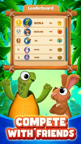 Взломанная Marble Woka Woka: Jungle Blast [MOD: безлимитные монеты и жизни] на Андроид — скриншот 4