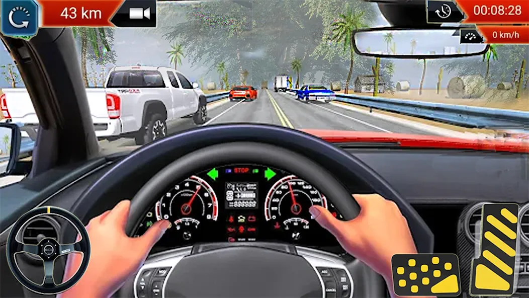 Car Highway Racing for Speed [MOD: безлимитные деньги и топливо] последняя версия — скриншот 3
