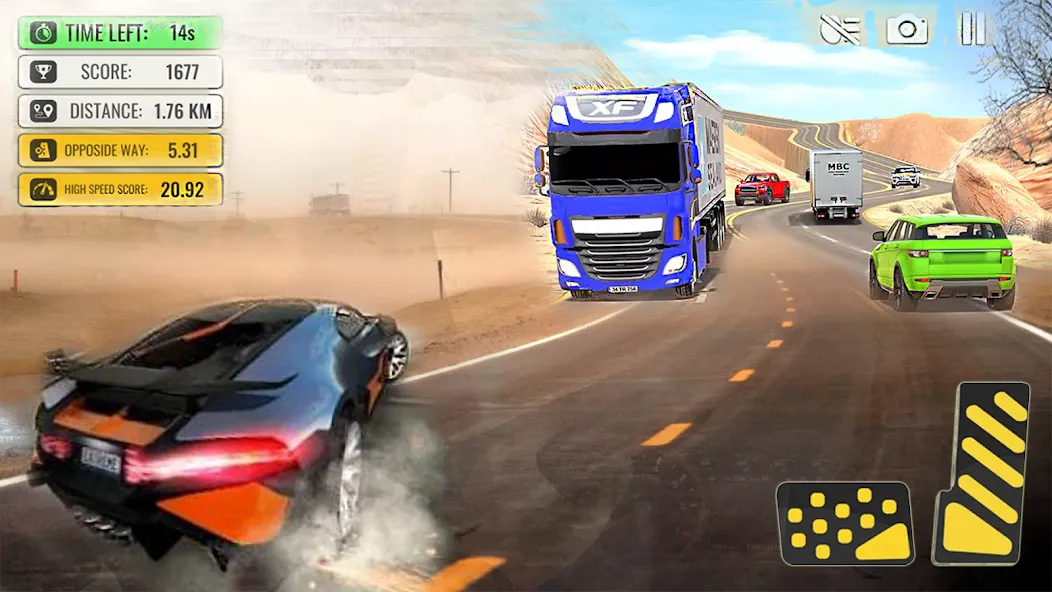 Car Highway Racing for Speed [MOD: безлимитные деньги и топливо] последняя версия — скриншот 4