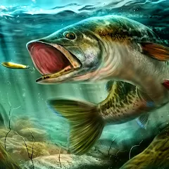Взломанная Ultimate Fishing Simulator [MOD: много денег и разблокированы снасти] на Андроид
