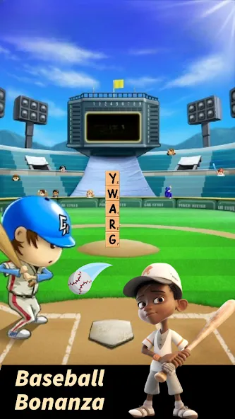 Скачать Baseball Letter Strike Homerun [MOD: безлимитные деньги и все улучшения] — скриншот 4