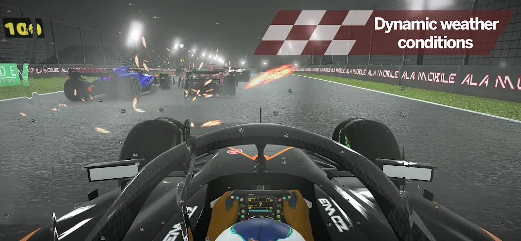Ala Mobile GP - Formula racing [MOD: безлимитные деньги и все машины] (Бесплатно / APK) — скриншот 3