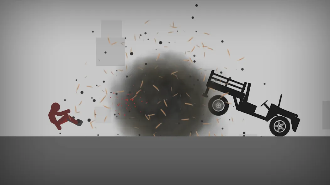 Stickman Dismounting [MOD: безлимитные деньги и все машины открыты] последняя версия — скриншот 1