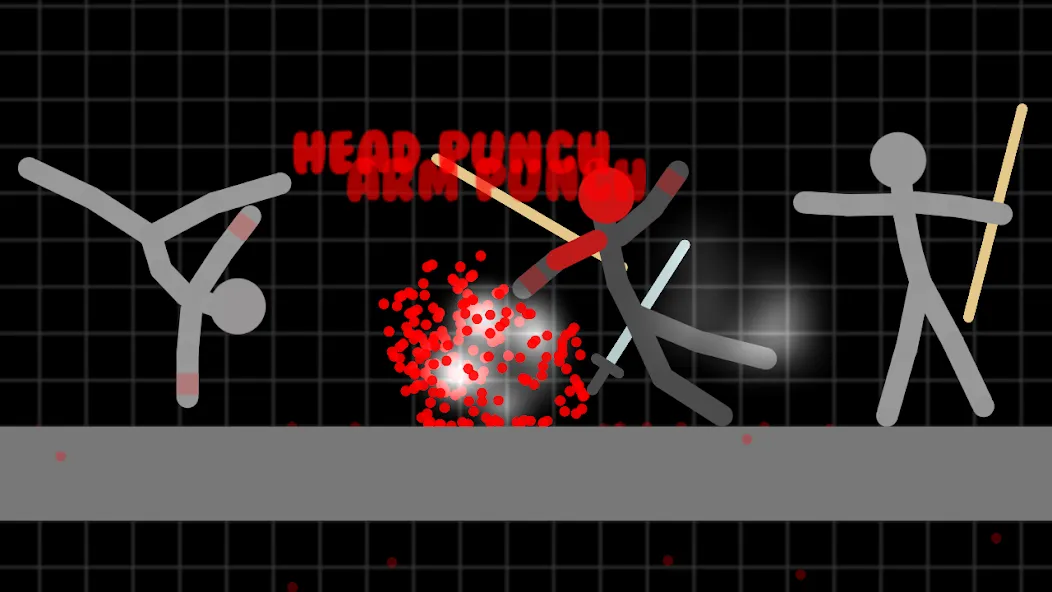 Скачать взлом Stickman Warriors [MOD: безлимитные деньги и мощное оружие] — скриншот 5