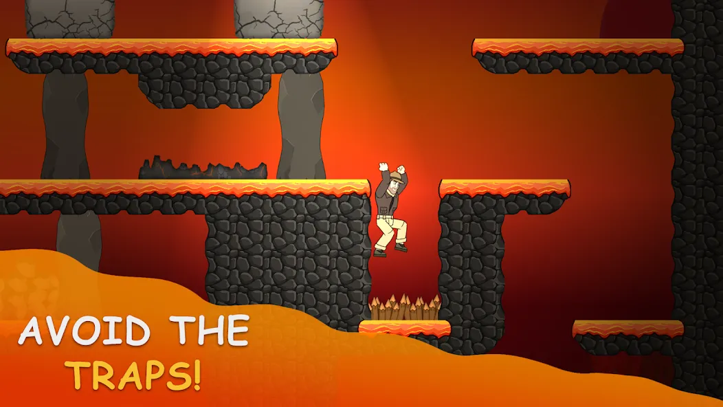 Скачать взлом Volcano Escape [MOD: безлимитные деньги и все уровни открыты] — скриншот 4