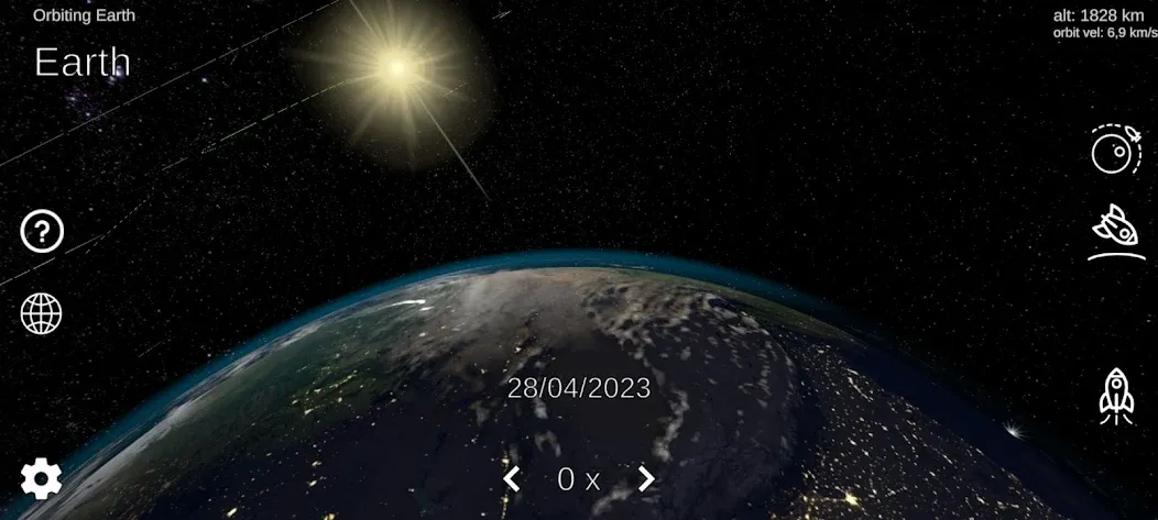 Solar System Simulator [MOD: реалистичная симуляция космоса без ограничений] — Скачать бесплатно (APK) — скриншот 1