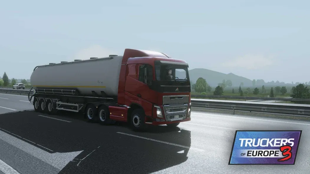 Скачать Truckers of Europe 3 [MOD: безлимитные деньги и топливо] на телефон — скриншот 1
