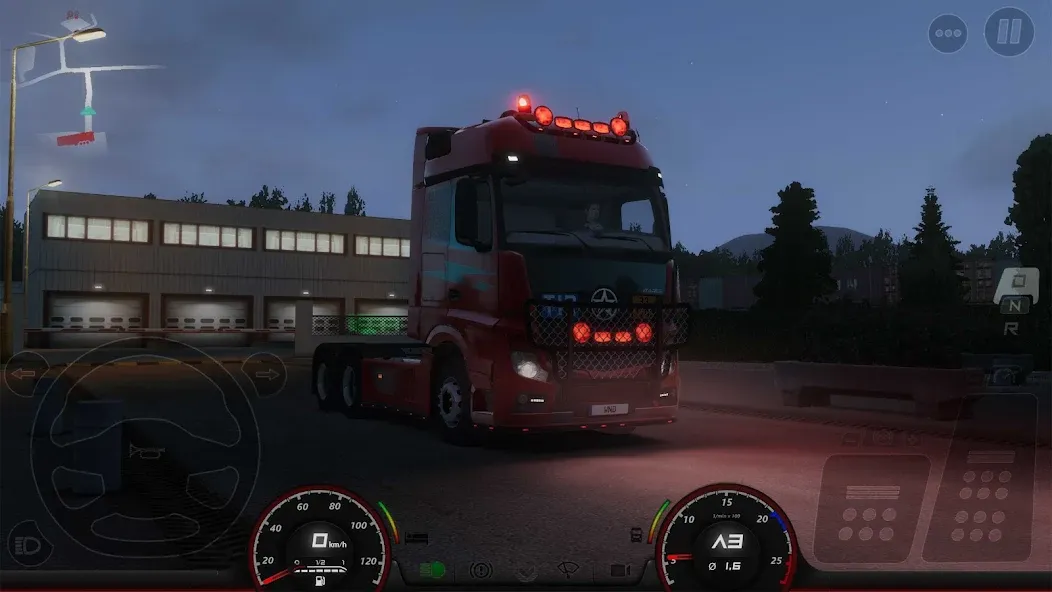Скачать Truckers of Europe 3 [MOD: безлимитные деньги и топливо] на телефон — скриншот 2