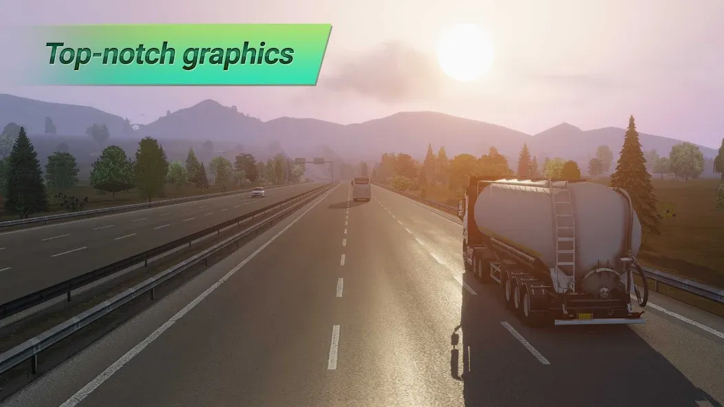 Скачать Truckers of Europe 3 [MOD: безлимитные деньги и топливо] на телефон — скриншот 3