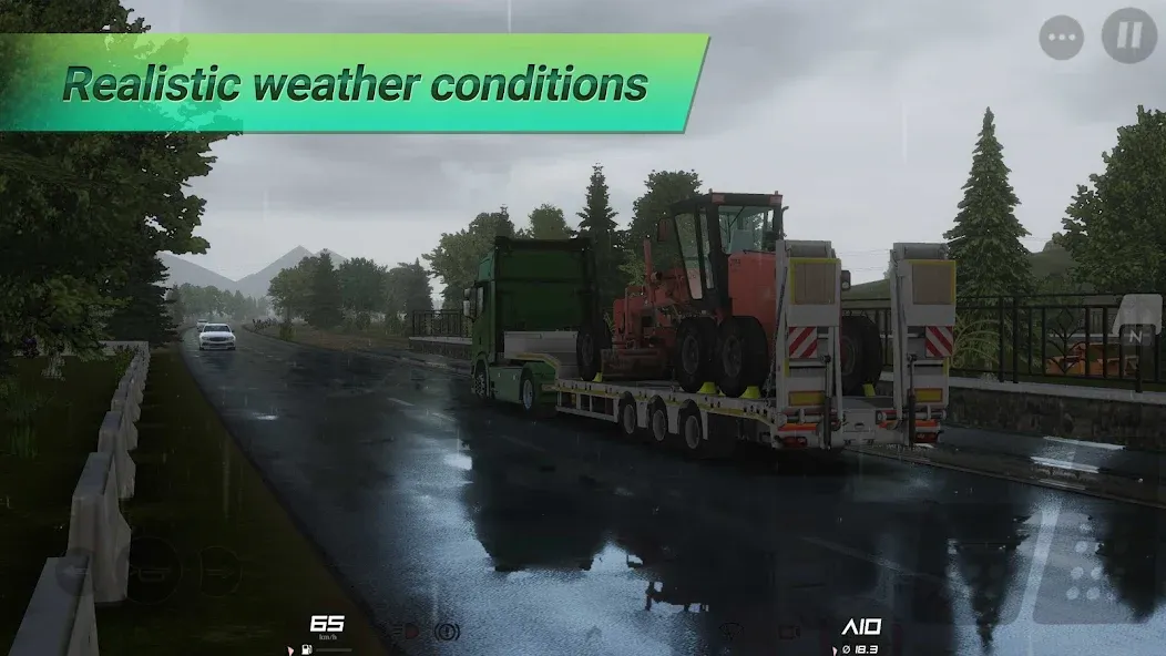 Скачать Truckers of Europe 3 [MOD: безлимитные деньги и топливо] на телефон — скриншот 5